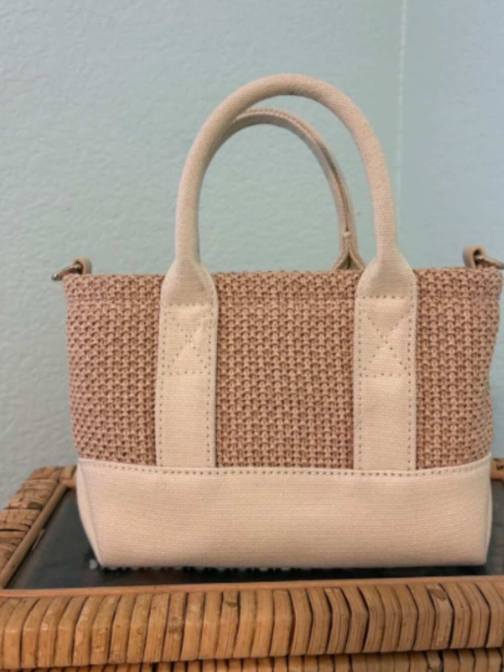 Kith Women's Noemi Crochet Raffia Tote - Picture 5 of 8